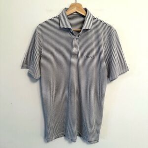 Holderness & Bourne Made In Korea “The Maxwell” Striped Golf Polo